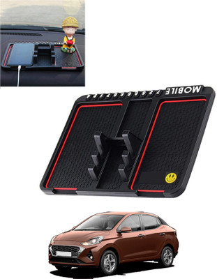 AYW Silicone Tray Mat For  Hyundai Aura(Black)