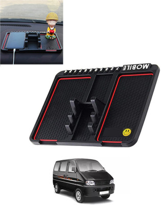 AYW Silicone Tray Mat For  Maruti Eeco(Black)