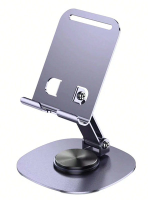 HERRA Metal Desktop Phone Holder, Universal Rotation Folding Tablet & Phone Stand Mobile Holder