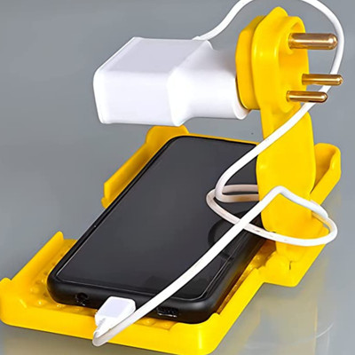 Chaebol NEW CHARGING PAD WITH GLOSSY LOOK AND STRONG BODY MOBILE STAND Mobile Holder
