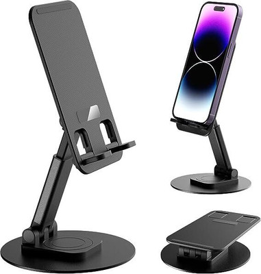 JANROCK Adjustable & 360 Degree Mobile Foldable Holder for All Smartphones, Tablets,iPad Mobile Holder
