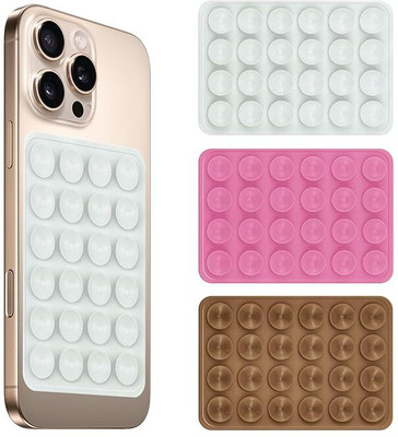 Khitoliyas Premium Single Sided Mobile Grip Silicon For All Mobiles (Pack of 3) Mobile Holder