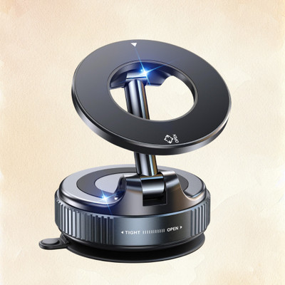 BITWEAVE Compact Magnetic Phone Stand with Anti-Corrosion Alloy with Rotational Base Mobile Holder