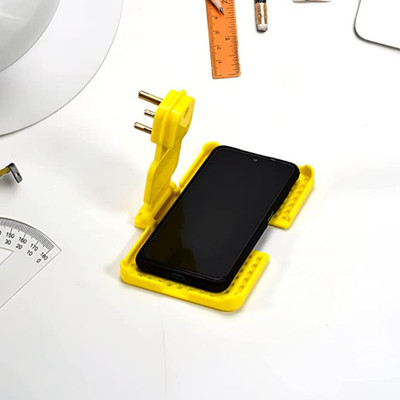 Chaebol HEAVY WALL HOLDER CHARGING PAD WITH GLOSSY LOOK AND STRONG BODY STAND Mobile Holder