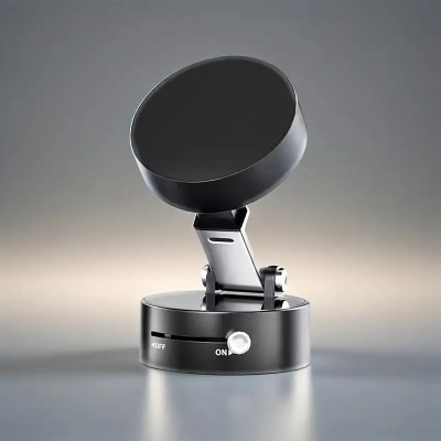 RHONNIUM 360° Adjustable Magnetic Mobile Holder-Black Mobile Holder