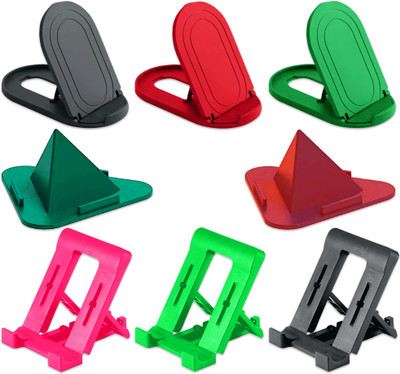 sainitraders 8-Piece Multi Angle Foldable Mobile Stands – For All Smartphones & Tablets Mobile Holder