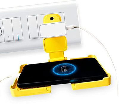 Chaebol NEW CHARGING PAD WITH GLOSSY LOOK AND STRONG BODY 3 PIN SOCKET Mobile Holder