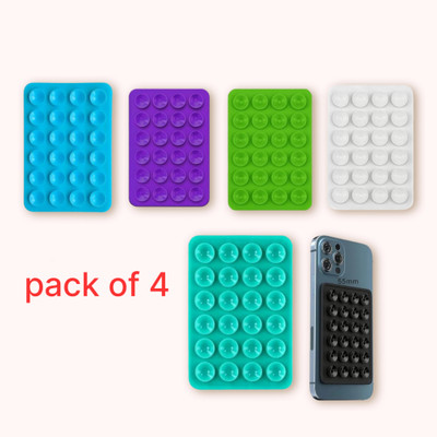 AirSoft V Phone Holder Suction Phone Case (Pack of 4) Mobile Holder