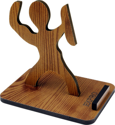 OUTSET Fancy Back Support Portable Premium Heavy Wooden Material Mobile Holder