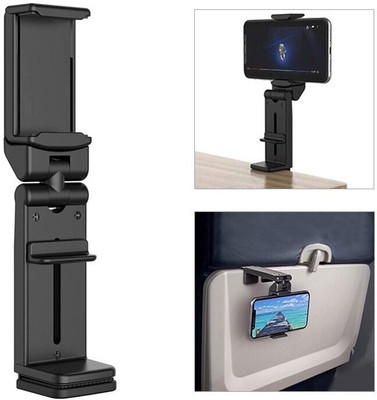 FKU world Cell Phone Stand Portable Phone Holder for Desk Airplane Flight Bed Adjustable Compatible with Mobile Holder