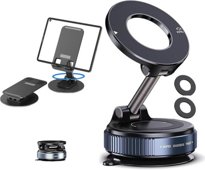 Onism Magnetic Mobile Holder Stand with 360° Rotation Compatible with All Smartphones Mobile Holder