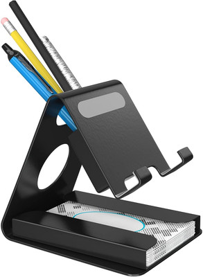 ALORNIKA Universal metal Mobile Phone holder Stand with Card Holder Mobile Holder