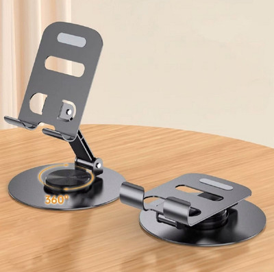 MAKFY Foldable Mobile Holder & Mobile Stand 360° Rotatable Mobile Stand for Phone Mobile Holder