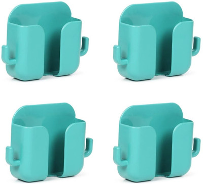 WALLVIEW TECH Wall Mounted Mobile Holder Mobile Stand Universal Phone Stand - Green Pack of 4 Mobile Holder