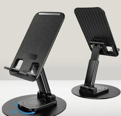 Syshri Foldable Mobile Stand – Adjustable Desk Holder for Phones & Tablets Mobile Holder