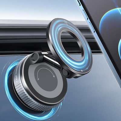 RHONNIUM Vacuum Suction Magnetic Phone Holder Mobile Holder