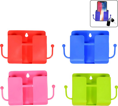 AmarTraders 2-in-1 Phone Stand & Wall Hook Mobile Holder