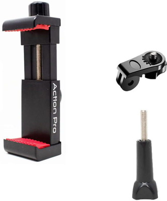 Action Pro Phone Holder Set Compatible with iPhone Samsung Google Vivo Oppo All Smartphones Mobile Holder