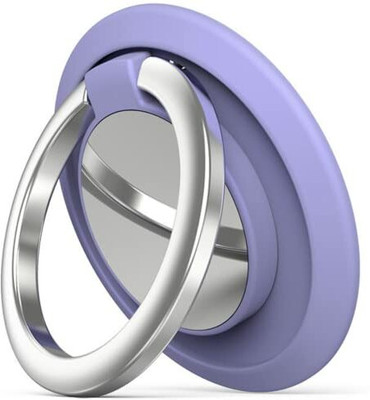 befunky Universal Magnet Mobile Phone Ring Grip Holder Stand 360 Degree (Purple) Mobile Holder