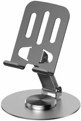 ARYQQA 360° Metal Premium Mobile Stand, Model A1, Foldable Aluminum for Office, Study. Mobile Holder