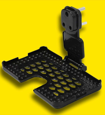 AirSoft Black Universal Portable Home Living Room Charger Rack Shelf Wall Mount ABS Y Mobile Holder