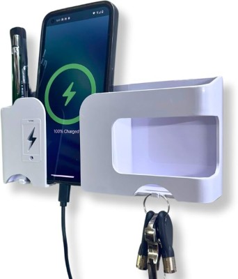 M/S DSNS Mobile Stand For All Smartphones, Wall Mount Mobile Holder with Adhesive Strips, Charging Holder Mobile Holder