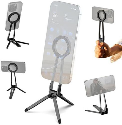 Verilux Magnetic Phone Tripod Stand for iPhone 360 Adjustable Mount Mobile Holder