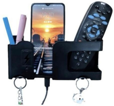 Flipkart SmartBuy Multi-Purpose Wall Mount Smartphone holder. AC TV Remote and Key Chain Hanging Mobile Holder