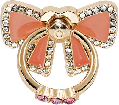 befunky Glitter Bling Rhinestone Mobile Phone Ring Stand (Bowknot) Mobile Holder