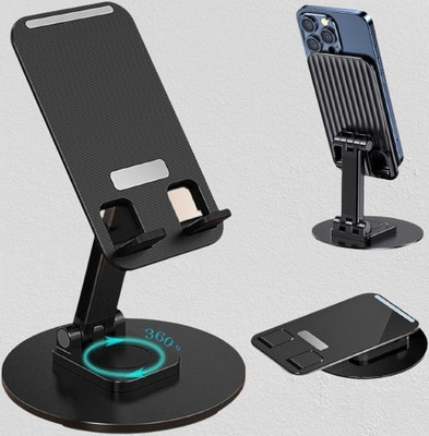 PRZEMEK New_Phone Stand 360� Rotation Height & Angle Adjustable for Phone & Tablet Mobile Holder