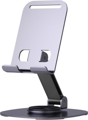 BASS BLING Mobile Phone Stand 360° Rotation Height and Angle Adjustable Black Mobile Holder