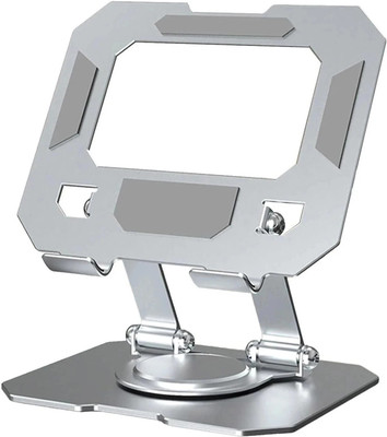 BROLAVIYA Foldable Desktop 360 Rotating Base Fit For iPad, Tablet, Mobile 4-13 Inch, D3 Mobile Holder