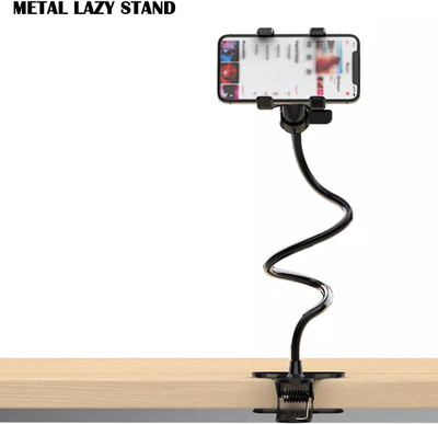 Mobtude 360 Degree Rotation Mobile Stand Holder Metal Built Perfect for Video Mobile Holder
