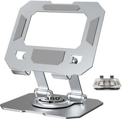 BROLAVIYA Desktop 360 Rotating Base Compatible with iPad, Tablet, Mobile 4-13 Inch, D3 Mobile Holder