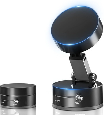 RHONNIUM Integrated Folding & Extendable Magnetic Smartphones Mount Mobile Holder