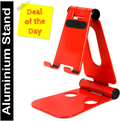 Protance Aluminium Adjustable Mobile Stand for All Smartphones Mobile Holder