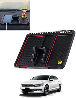 AYW Silicone Tray Mat For  Volkswagen Passat(Black)