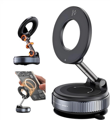 ROSEFAIR Vacuum Magnetic Car Phone Holder 360°Phone Holders for Your Car/Gym/Mirror Mount Mobile Holder