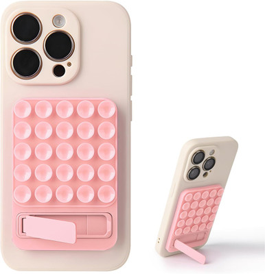 Fashionury Sticky Pad Phone Holder with Stand –Reusable, Anti-Slip Grip for Selfies, Videos Mobile Holder