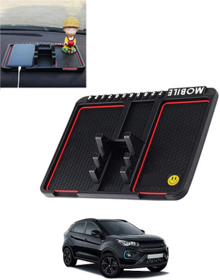 AYW Silicone Tray Mat For  Tata Universal For Car(Black)