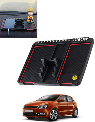 MSNP Car Mobile Holder for Dashboard(Black / Red)