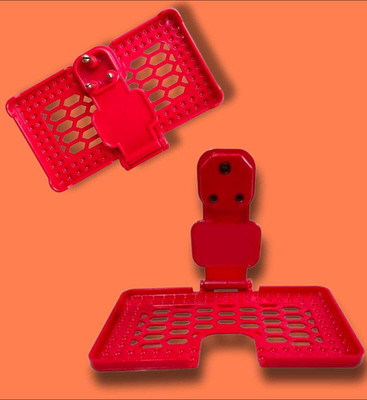 AirSoft Red Universal Multifunction Mobile Wall Mount Stand Phone Charging Holder X Mobile Holder