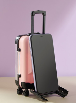 Expro Fancy Briefcase Mobile Portable Stand With Desk Organizer Mobile Holder