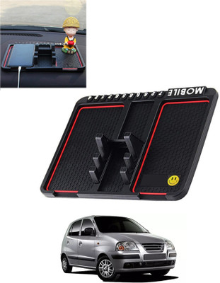 AYW Silicone Tray Mat For  Hyundai Universal For Car(Black)
