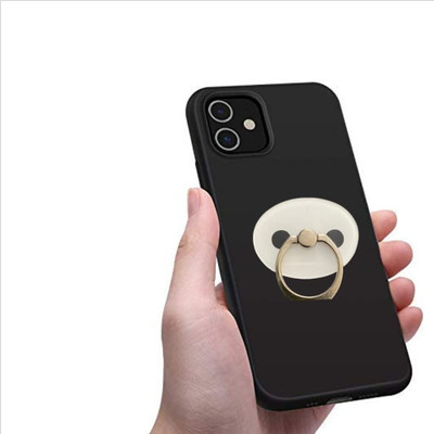 Renyke Finger Ring Kickstand with Compatible with All Mobiles and Tablet (Bear) Mobile Holder