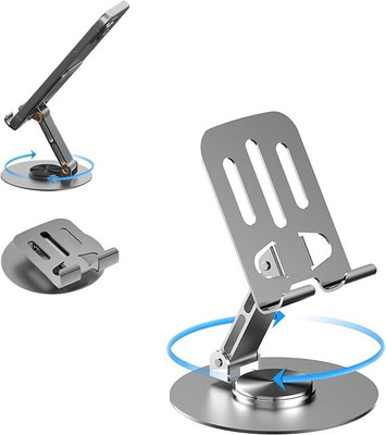 ABlue Clipper Por360° Rotatable Aluminum Holder for Tabletop Use Mobile Holder Mobile Holder