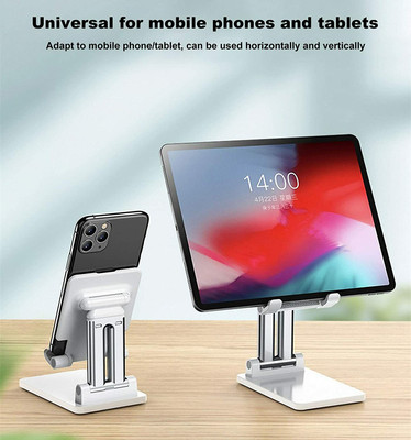 TECHGEAR Dual Tube Foldable Phone Stand,Portable Tablet Stand, Smartphones Mobile Holder