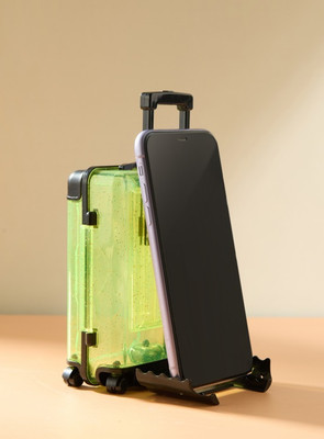 Expro Briefcase Style Fancy Stand with Glitter Storage Compartment and Latest Design Mobile Holder