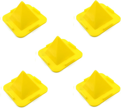 THYNOS 5 pcs Portable Four-Sided Pyramid Shape Desktop Mobile Holder