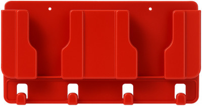 Paradise sales Red Key Holder and Double Mobile Stand Mobile Holder